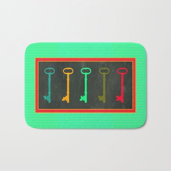 Key choice Bath Mat
