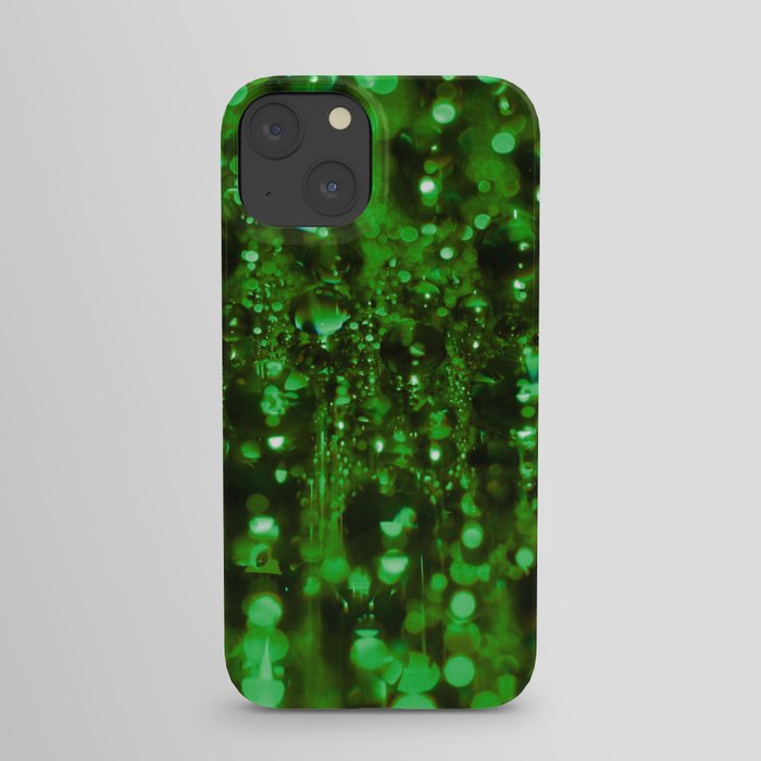 Green Fractal iPhone Case