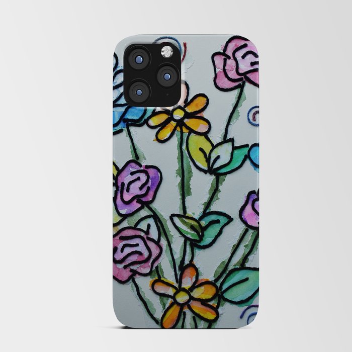 Flowers in the Wind iPhone Card Case
