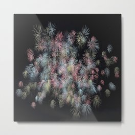 Colorful Fireworks Metal Print