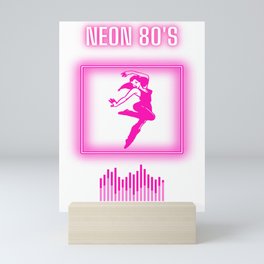Neon 80s Mini Art Print