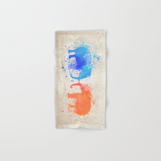 love elephants Hand & Bath Towel