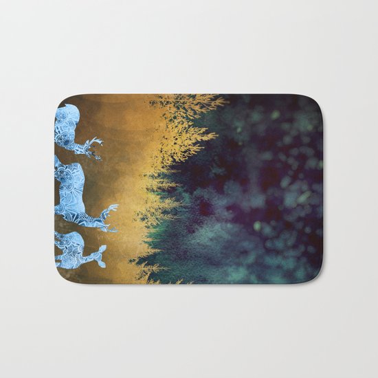 Midnight Meeting Bath Mat