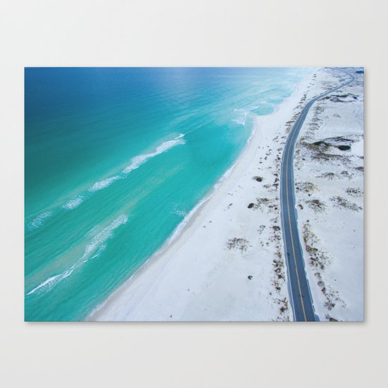 Ocean road paradise Canvas Print