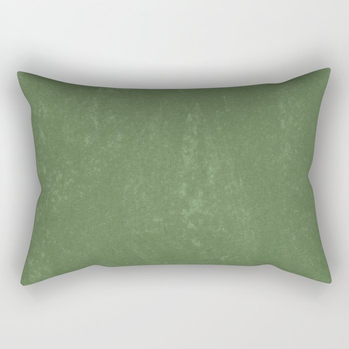 Simply Organic Olive Green Rectangular Pillow