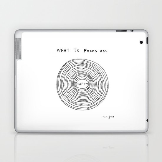 What to focus on Laptop & iPad Skin