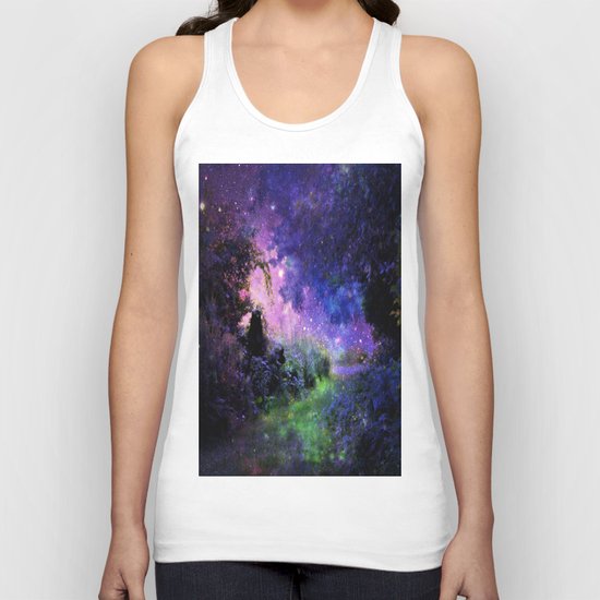 Fantasy Path Night Unisex Tank Top