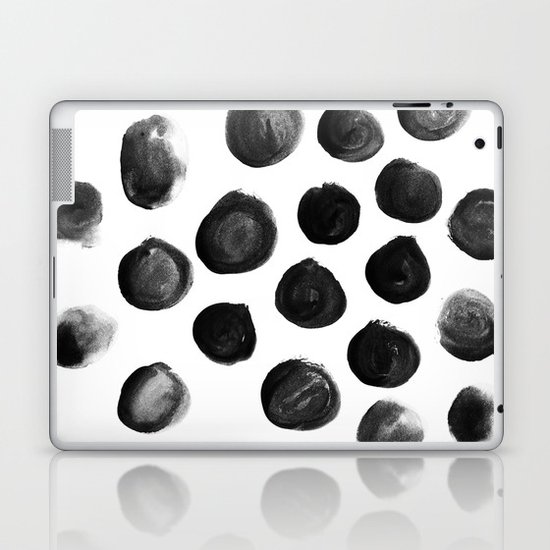Large Blotches Laptop & iPad Skin