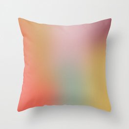 Blurry Colors v2 Throw Pillow
