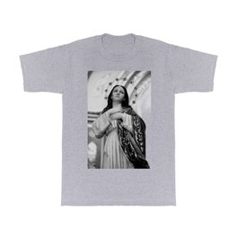 Our Lady of Conception T Shirt | Spiritual, Portugal, Catholic, Maryimmaculate, Photo, Holy, Black And White, Divine, Faith, Inspirational 