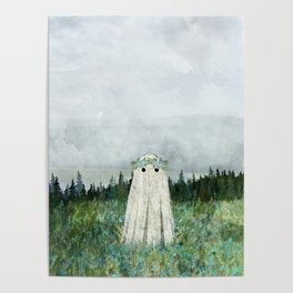 Forget me not meadow Poster
