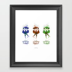 CAN CAN GIRLS Framed Art Print