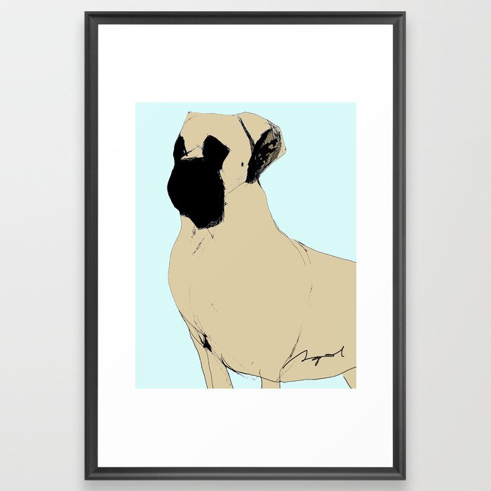 Mastiff Framed Art Print