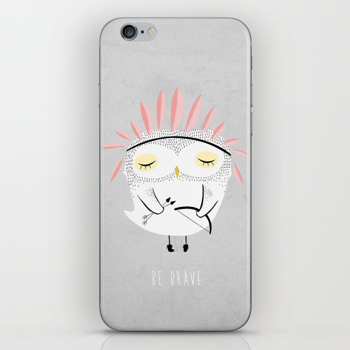 BE BRAVE iPhone Skin
