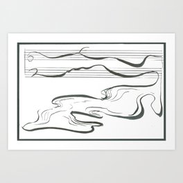 Pool Art Print