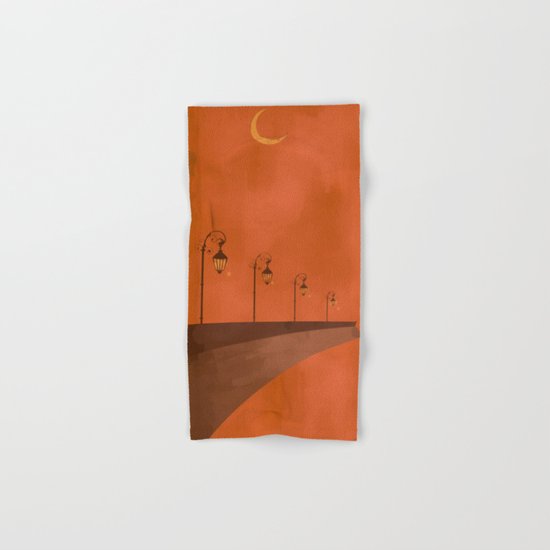 Dusk Lights Hand & Bath Towel