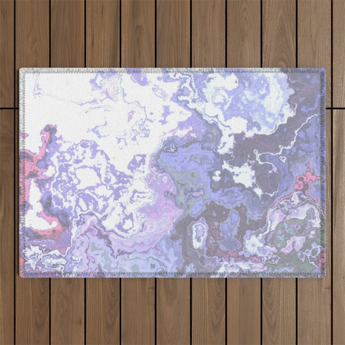 Abstract Marble Texture 40 Outdoor Rug
