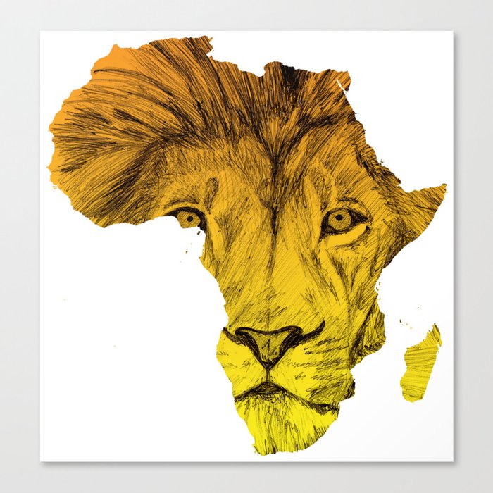 King Of The Jungle! Canvas Print