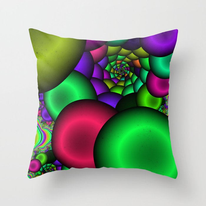 Into Bliss Throw Pillow