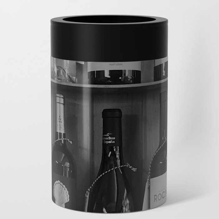 Black and White Wine Shelf Can Cooler