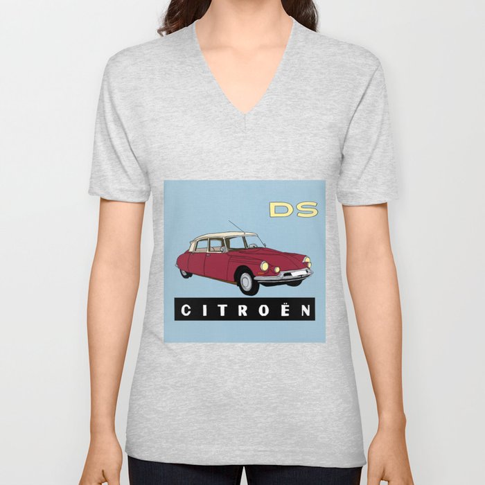 Citroen DS - La Belle Époque V Neck T Shirt