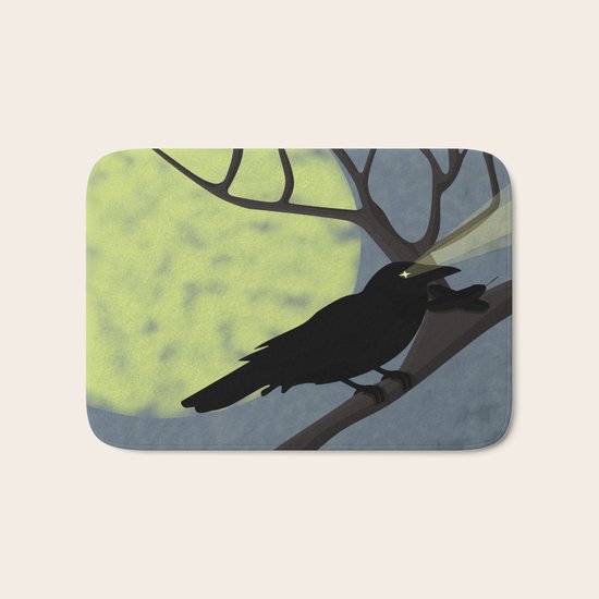 Crow Bath Mat