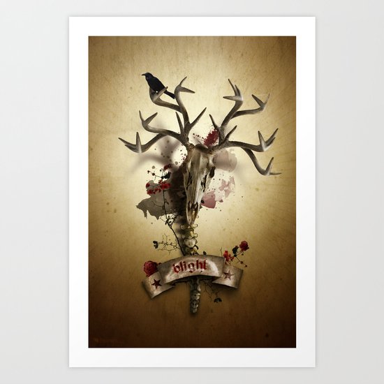 Blight Art Print