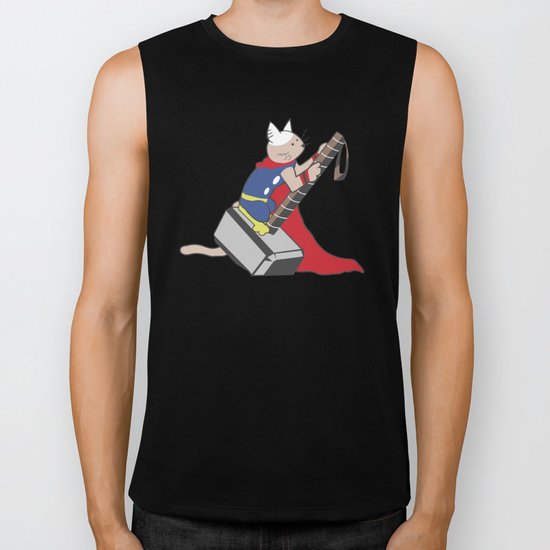 The Catty Thor Biker Tank