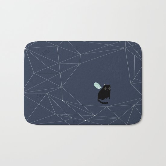 my_spacecat Bath Mat