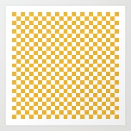 Checkered Pattern XV - Medium Art Print
