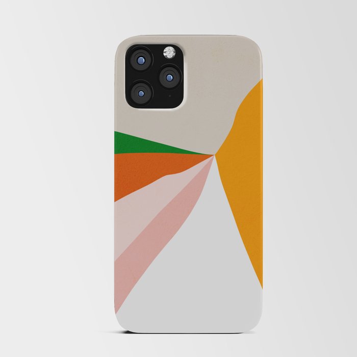 Spring Adventure - minimal landscape 1 iPhone Card Case