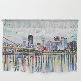 Pittsburgh View from North Shore Wall Hanging