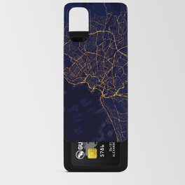 Oslo, Norway Map - City At Night Android Card Case