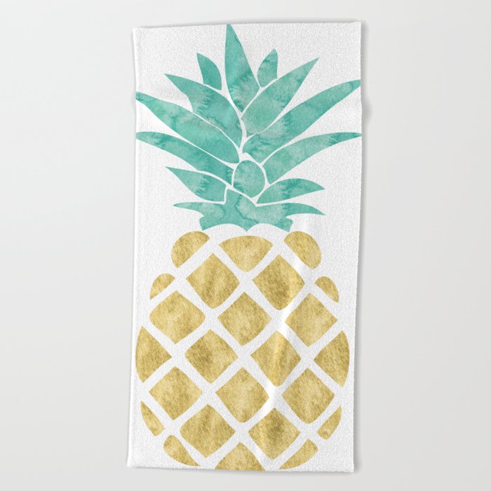 pineapple beach towel walmart