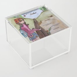 not all who wander are lost Acrylic Box