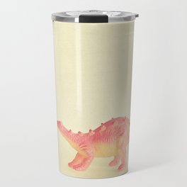 Pink Dinosaur Travel Mug