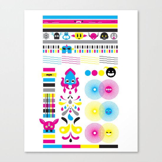 Monsters Ink. Canvas Print