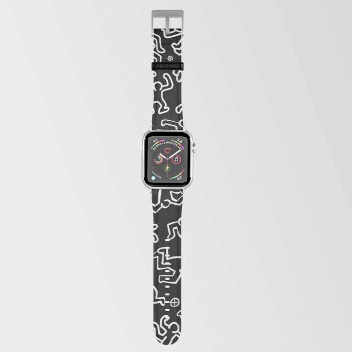 Figures Homage to Haring Apple Watch Band
