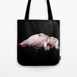 Flamingo Couple Tote Bag
