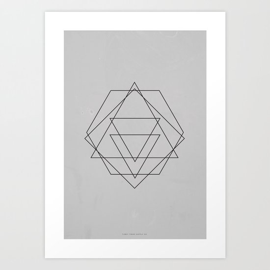 Geometric No.2 Art Print