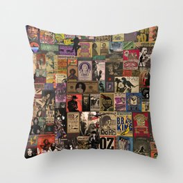 Rock N Roll Throw Pillows For Any Room Or Decor Style Society6
