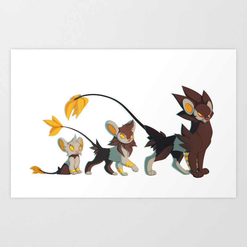 luxray evolution