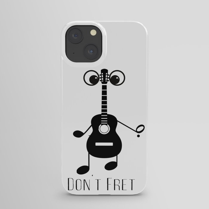 Funny Minimalist Guitar  iPhone Case