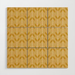 Bohemian Simple Arrows Gold & White Wood Wall Art