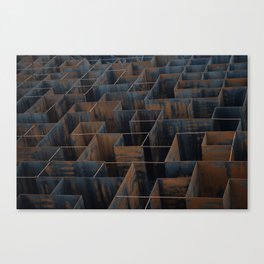 Rusty maze Canvas Print