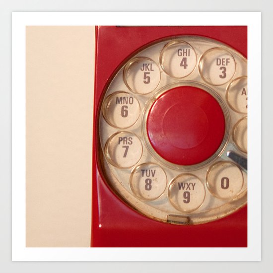 Hotline Art Print