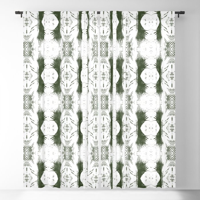 Tropical Leaves Night Watch Series 1 Travellers Palm Print