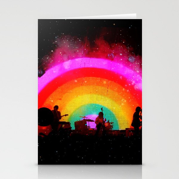 The Flaming Lips Space Rainbow Stationery Cards