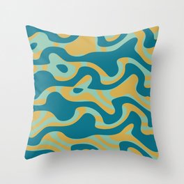 Abstract 201 R Throw Pillow