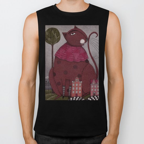 It's a Cat! Biker Tank